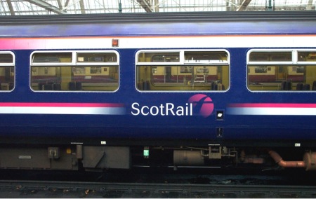  ... stripe is missing, and the roof colour is the orignal SCOTRAIL purple