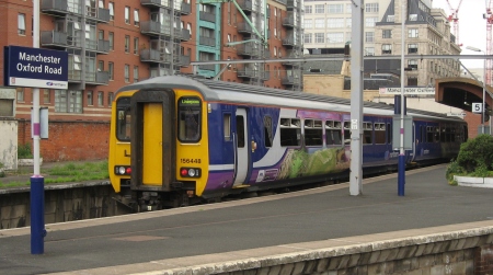 156448 at Manchester Oxford Road 31.May.2008